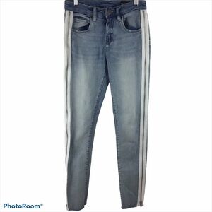 Blank NYC Women's The Great Jones Jeans Zipper Trim Skinny Jeans